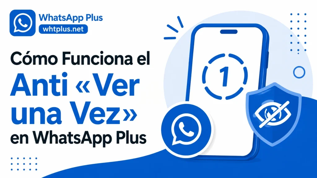 Cómo Funciona el Anti «Ver una Vez» en WhatsApp Plus